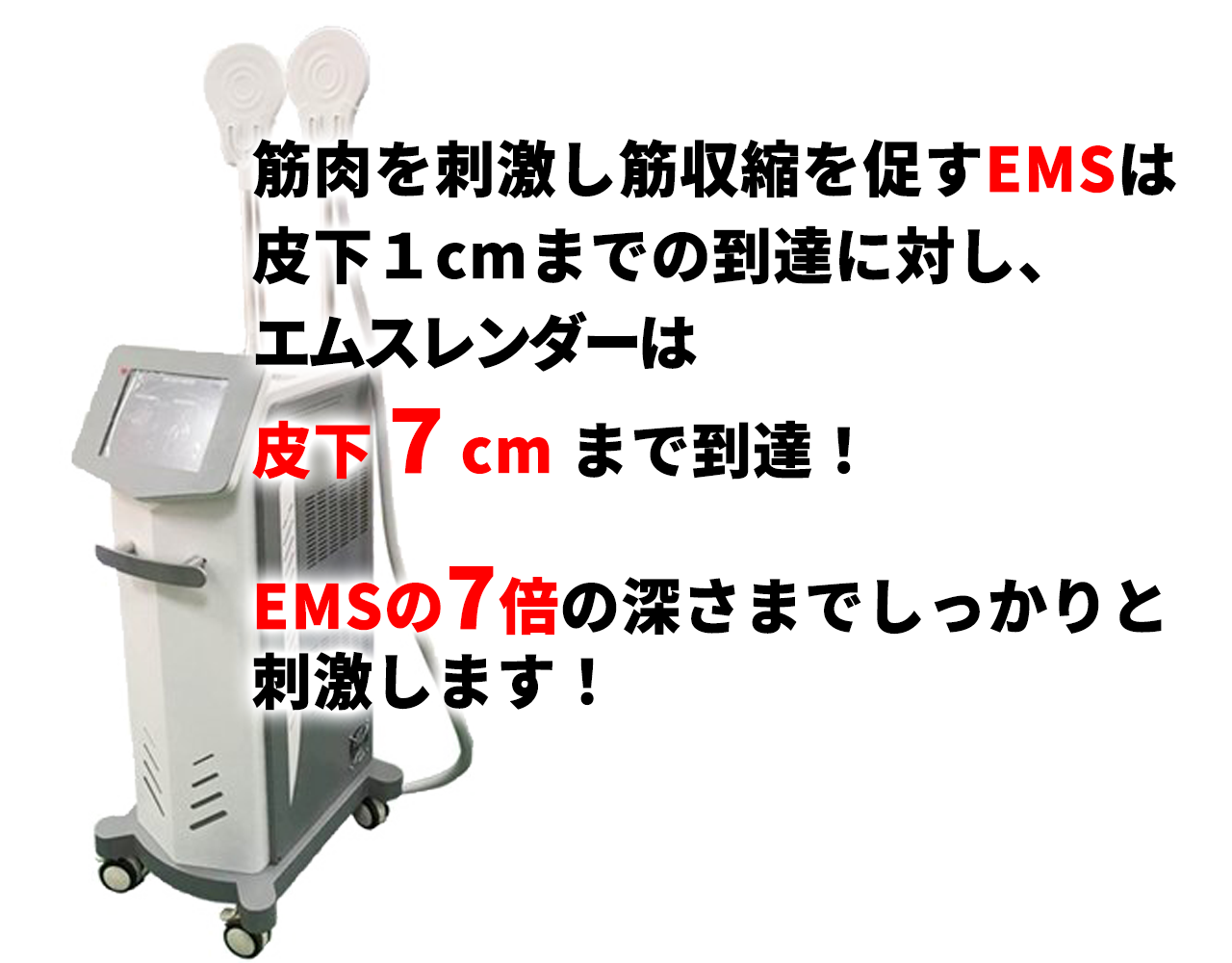 【新品未使用】限定1台　EMS 痩身　エステ　ダイエット　エムスカルプト 新品未使用】限定1台EMS エムスカルプト痩身エステダイエット